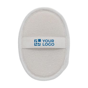 Spugna esfoliante in cotone personalizzabile