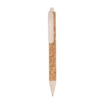 Biro promozionale con corpo in sughero