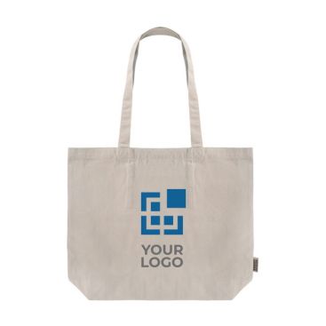 Borsa di cotone riciclato da 280 g/m² vista area di stampa