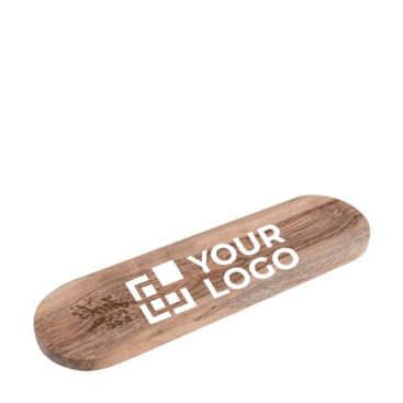 Vassoio promozionale in legno di acacia