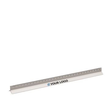 Righello triangolare alluminio promozionale 30 cm