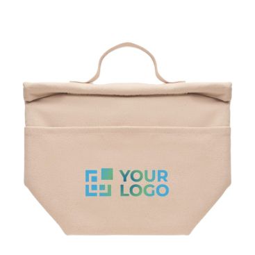 Borsa termica in cotone riciclato personalizzabile