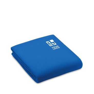 Leggera coperta di pile da 130 gr/m² vista area di stampa