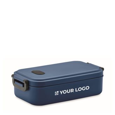 Lunch box da 800ml con coperchio ermetico vista area di stampa