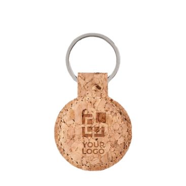 Portachiavi ecologici da personalizzare vista area di stampa