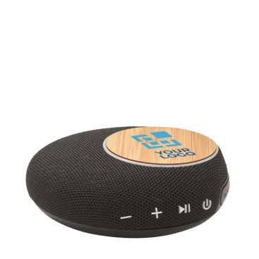 Altavoce wireless 5.0 in ABS e dettaglio in bambù