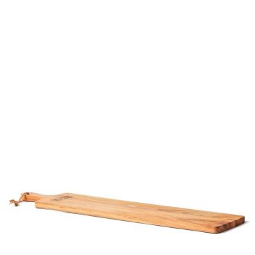 Tagliere in teak certificato FSC vista area di stampa