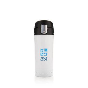 Thermos logo in acciaio riciclato colorato