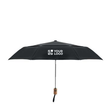 Ombrello pieghevole antivento brandizzato policotone 190T Ø99 Ombrello pieghevole antivento brandizzato policotone 190T Ø99