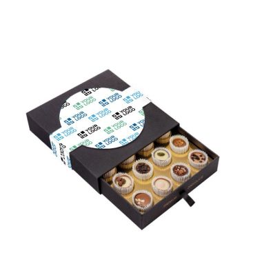 Assortimento di 16 cioccolatini belga della Noble in scatola