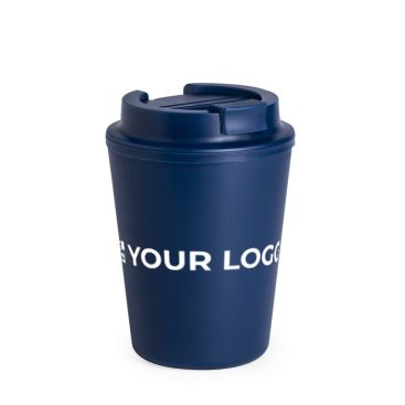 Bicchiere termico asporto gadget PP riciclato 300ml Bicchiere termico asporto gadget PP riciclato 300ml