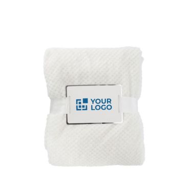 Coperta in pile da 230 g/m² con trama a nido d'ape