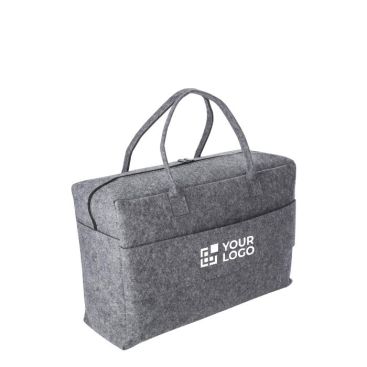 Borsa da viaggio in feltro RPET con ampio scomparto