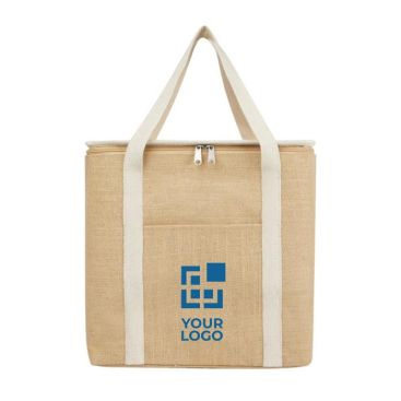 Borsa frigo in robusta juta laminata 300 g/m² da 19l