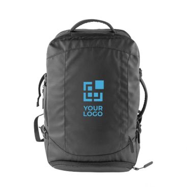 Zaino in PU 600D impermeabile per viaggiare con tasca pc 15''