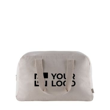 Borsa per viaggiare in tela di cotone riciclato da 280 g/m²