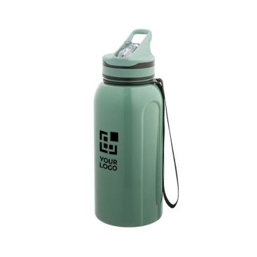 Borraccia personalizzata sportiva con beccuccio manico 1,2L