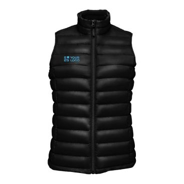 Piumino smanicato leggero da donna imbottito SOL'S Wilson BW