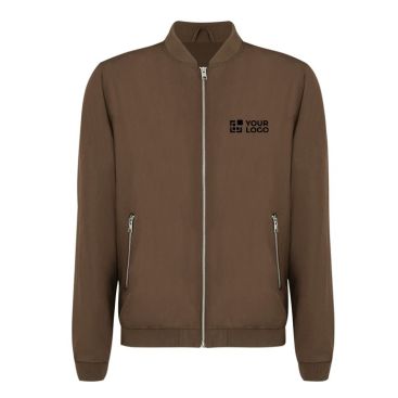 Giubbino impermeabile in stile bomber in poliestere MKT Pinkman