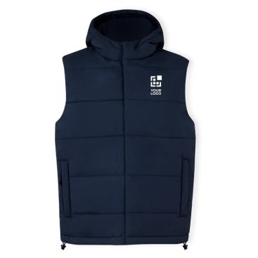 Gilet antivento ed impermeabile con cappuccio in poliestere MKT Brooke Gilet antivento ed impermeabile con cappuccio in poliestere MKT Brooke