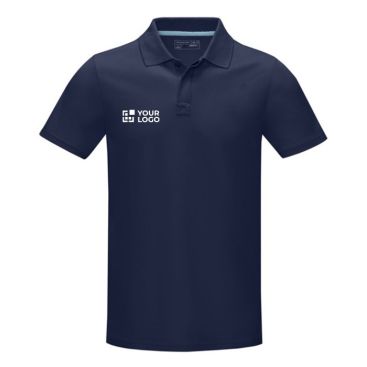 Polo da uomo in cotone organico certificato 180g/m² Elevate NXT