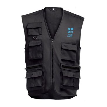 Gilet da lavoro da 200 g/m² in poliestere e cotone THC PIXEL vista principale