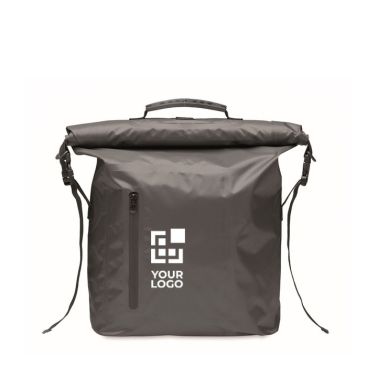 Zaino impermeabile in poliestere con chiusura roll-top da 30l