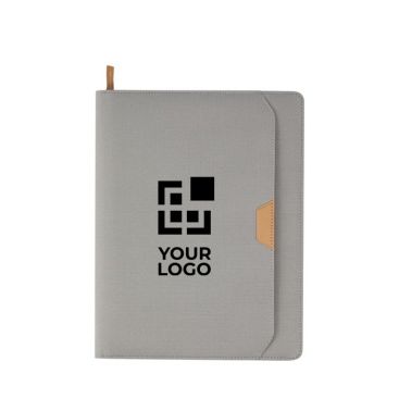 Portadocumenti poliestere riciclato gadget zip block notes Portadocumenti poliestere riciclato gadget zip block notes