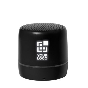 Speaker da 3W con connessione Bluetooth® 5.0 e logo luminoso inciso Speaker da 3W con connessione Bluetooth® 5.0 e logo luminoso inciso