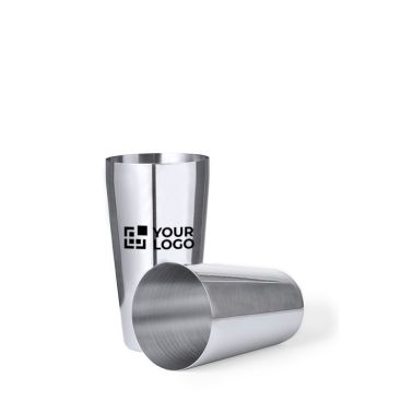 Shaker in acciaio inox composto da due bicchieri 500ml