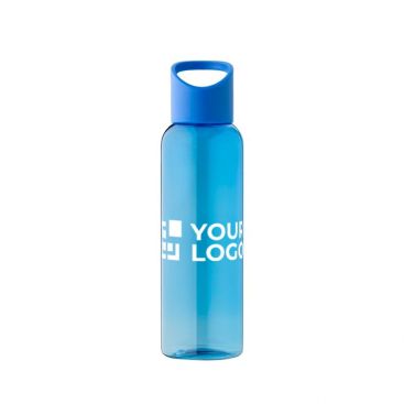 Borraccia in RPET per acqua fredda con tappo in silicone da 500 ml