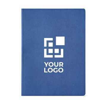 Quaderno A4 con copertina in cartone riciclato e fogli a righe