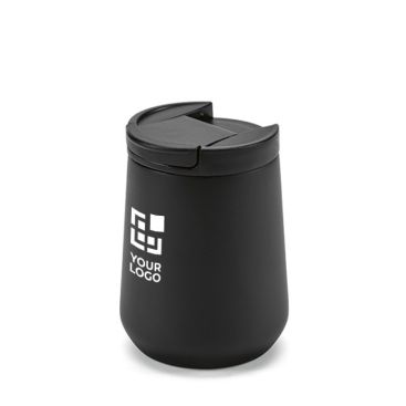 Tazza termica in acciaio inox riciclato con fondo antiscivolo 350 ml