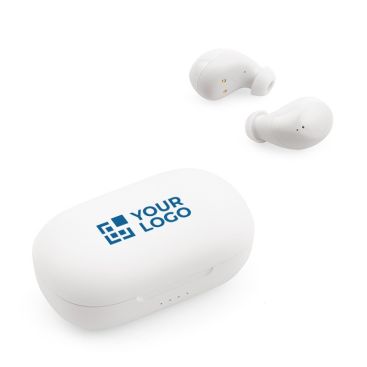 Auricolari wireless comodi e adattabili forniti con custodia
