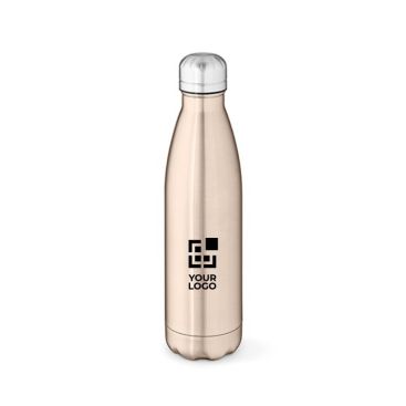 Bottiglia termica promozionale in acciaio inox riciclato lucido 770ml