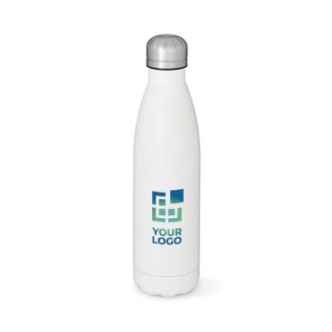 Borraccia bianca in acciaio inox riciclato con tappo anti goccia 770ml