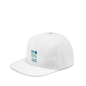 Snapback con chiusura regolabile in cotone riciclato da 180 g/m²
