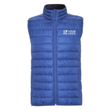 Gilet da uomo isolante in poliestere con effetto piuma 290 g/m2 Roly