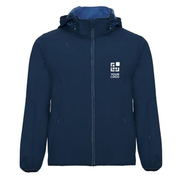 Giubbino softshell unisex in poliestere ed elastan da 300 g/m² Roly