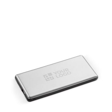 Powerbank da incidere con logo luminoso da 4.000mAh