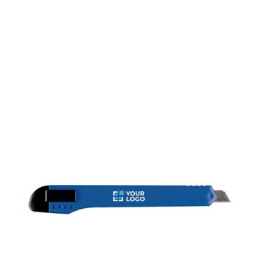 Taglierino in vari colori con 12 lamette in metallo e ABS
