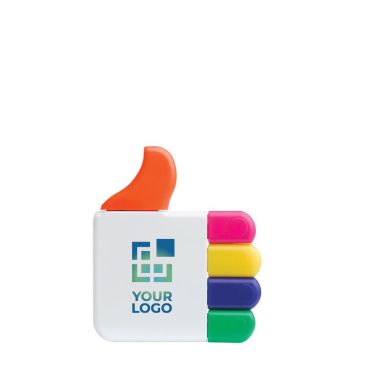 Evidenziatore a forma di like con 5 colori differenti