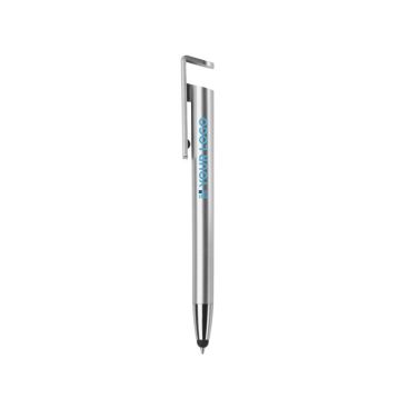 Biro touchscreen in plastica con supporto per telefono inchiostro blu