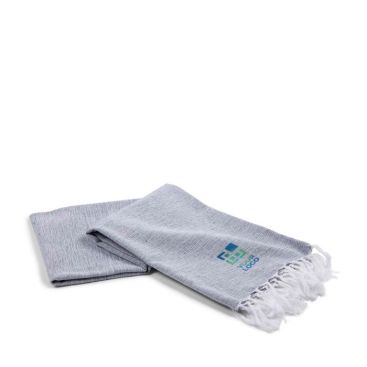 Asciugamano di cotone riciclato da 200g/m² tipo Hammam 150x90cm