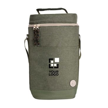 Borsa frigo verticale in rPET con tracolla regolabile da 9 litri