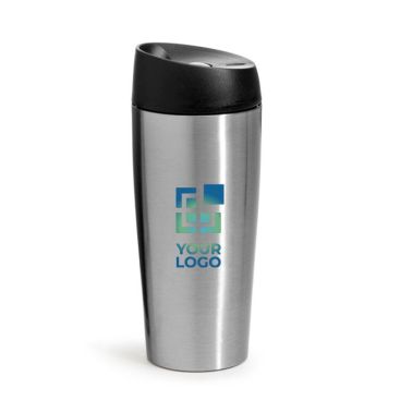 Bicchiere take away in acciaio inox a doppia parete da 400ml