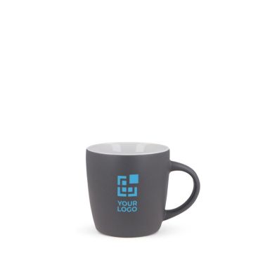 Tazza di ceramica con esterno in diversi colori vivaci da 250 ml