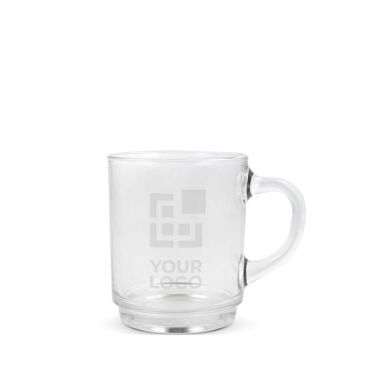 Tazza di vetro per infusioni resistente al calore da 260ml