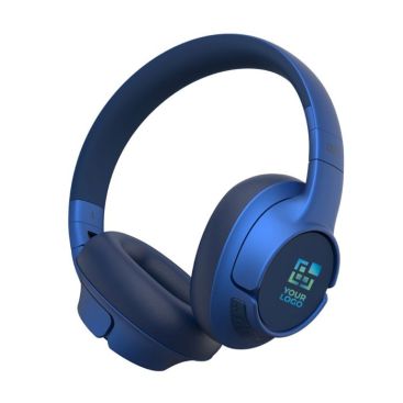 Cuffie wireless pieghevoli e girevoli con ENC della Fresh 'n Rebel color blu
