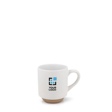 Tazza in gres con design finlandese nella parte inferiore da 180ml